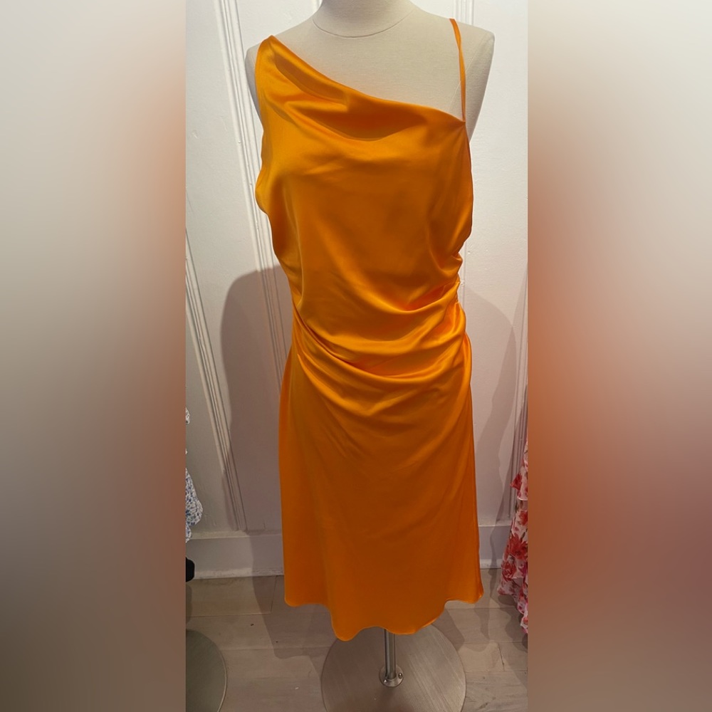Lucy Paris Orange Long Dress